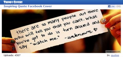 TrendyCovers cover photos Your Facebook Cover can "tell it like it is" with TrendyCovers