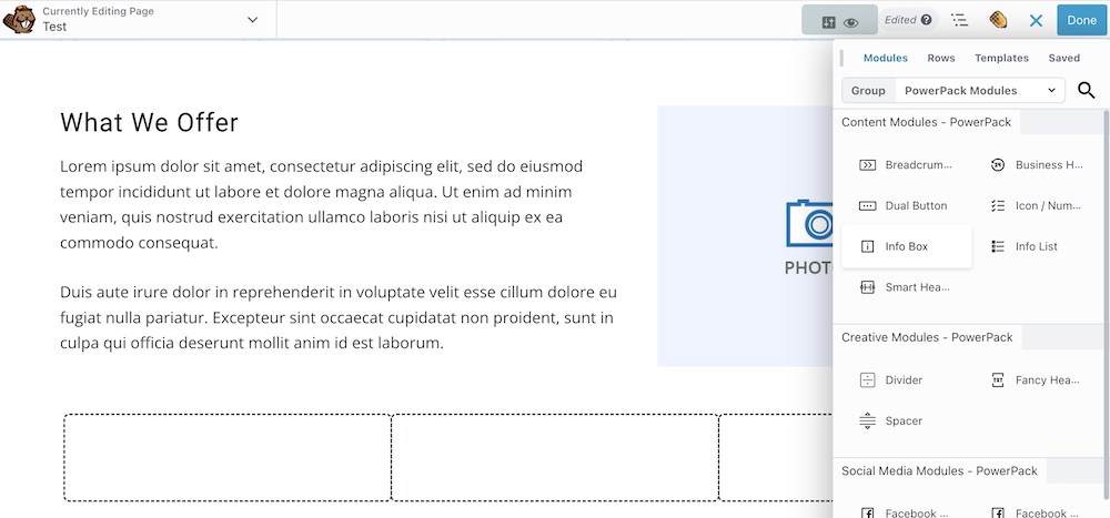 5 Where To Find The Powerpack Info Box Module In Beaver Builder