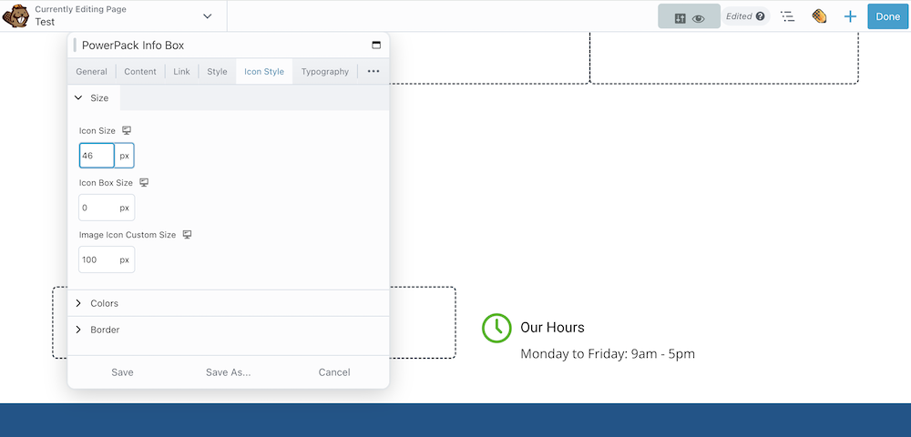 8 Icon To The Left Of The Text In The Info Box Doesn't Match Up With The Text
